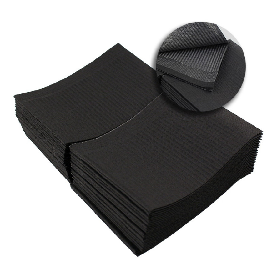 Серветки стоматологічні Medicom DryBack 500 шт Чорні