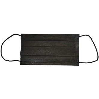 Набір Чорний №3 (рукавички+маски+бахіли+шапочки)