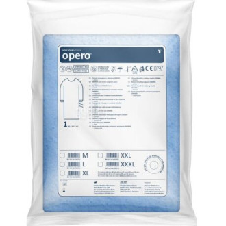 Халат хірургічний Mercator Opero Gown SMMMS стерильний з нетканого матеріалу 1 шт