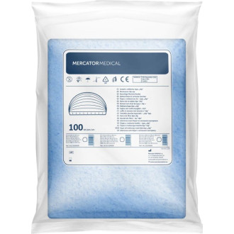 Набір Синій №1 (рукавички+маски+бахіли+шапочки)