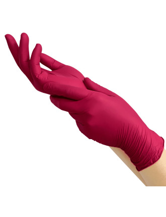 Рукавички нітрилові MediOk Ruby 3,8г Бодові 100 шт