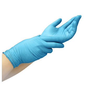 Рукавички нітрилові MediOk Light 2,5г Блакитні 100 шт
