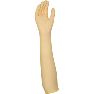 Рукавички хірургічні латексні Mercator Dermagel Gyno Тілесні 1 пара